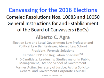 Canvassing-for-the-2016-Elections Canvassing-for-the-2016-Elections