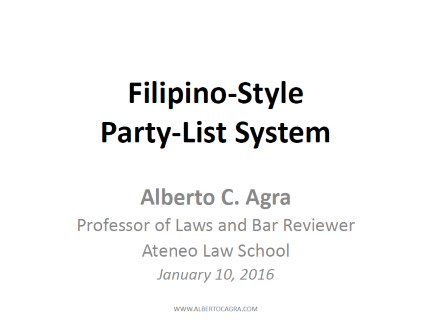Party-List Party-List