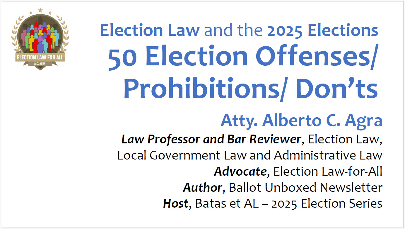 Agra ALS Election Offenses_TN